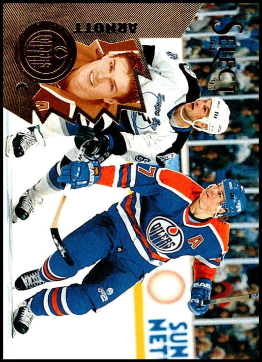 1994-95 Select Hockey #87 Jason Arnott  Edmonton Oilers  V89941 Image 1