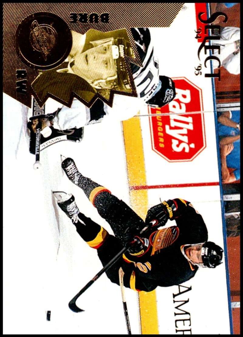 1994-95 Select Hockey #92 Pavel Bure Vancouver Canucks V89946 Image 1