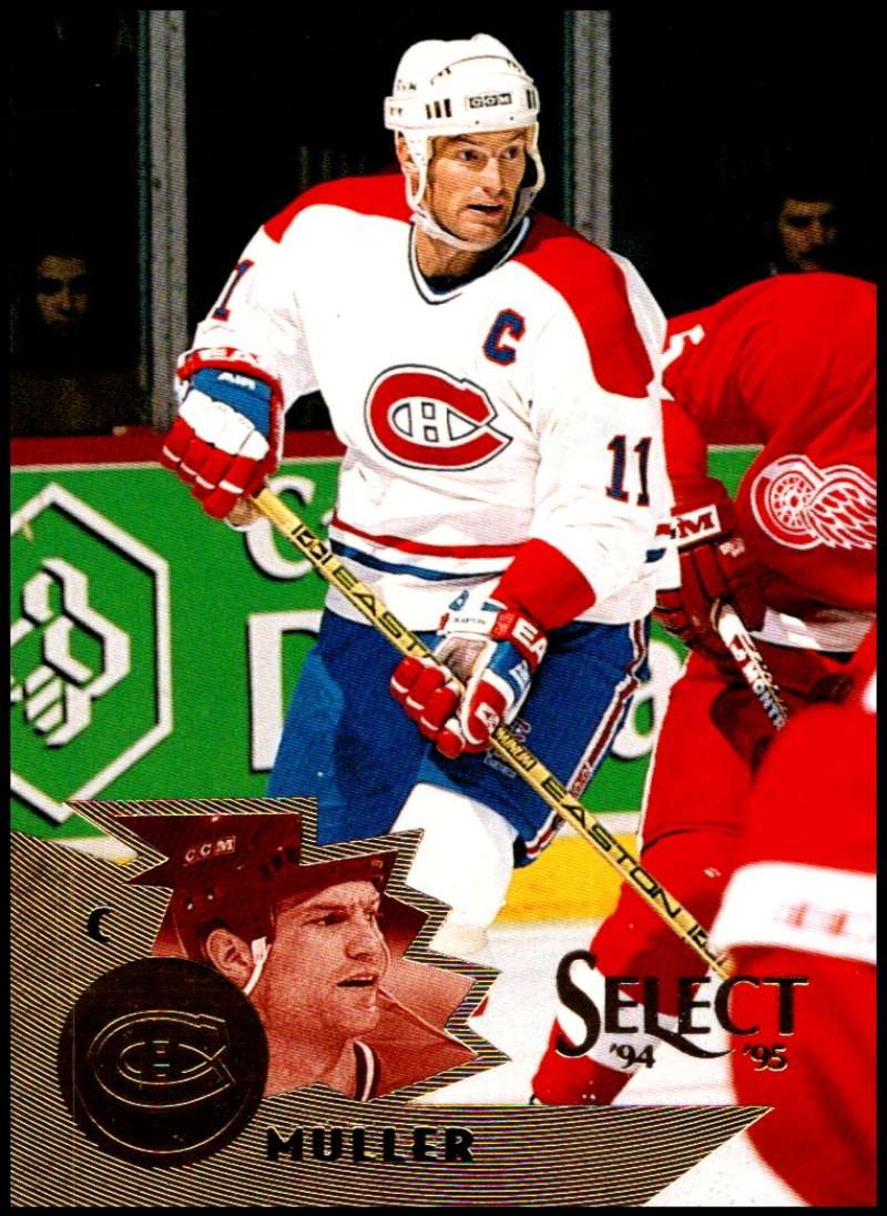 1994-95 Select Hockey #107 Kirk Muller Montreal Canadiens V89961 Image 1