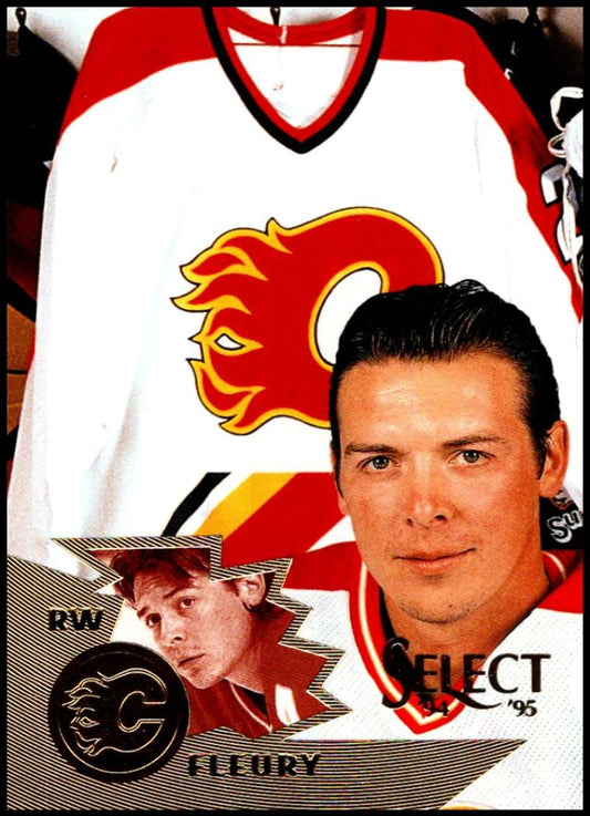 1994-95 Select Hockey #109 Theo Fleury  Calgary Flames  V89963 Image 1