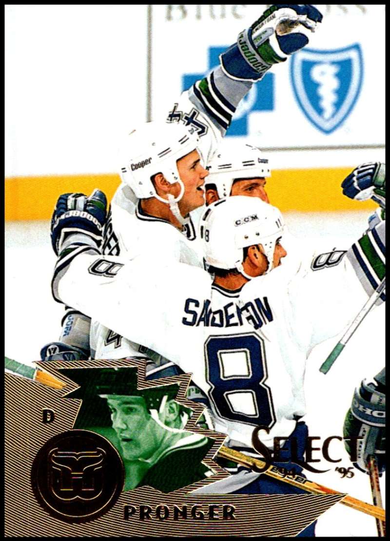 1994-95 Select Hockey #111 Chris Pronger Hartford Whalers V89965 Image 1