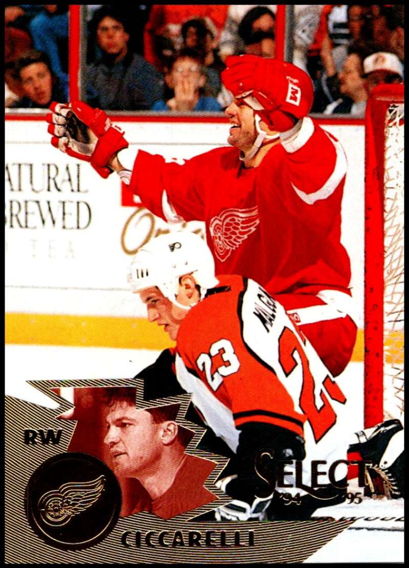 1994-95 Select Hockey #118 Dino Ciccarelli Detroit Red Wings V89972 Image 1