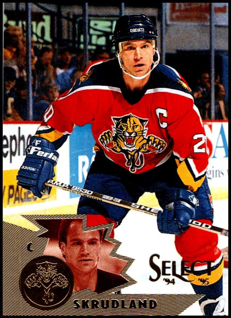 1994-95 Select Hockey #126 Brian Skrudland Florida Panthers V89980 Image 1