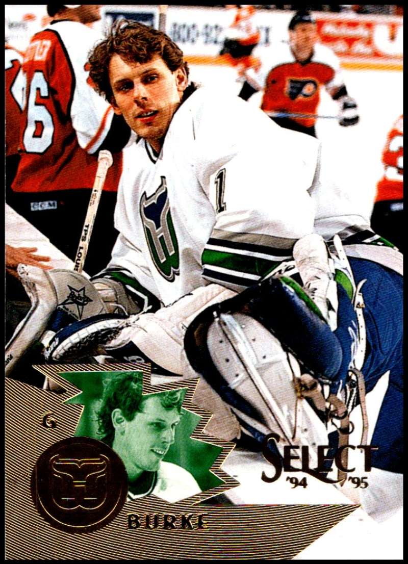 1994-95 Select Hockey #127 Sean Burke Hartford Whalers V89981 Image 1