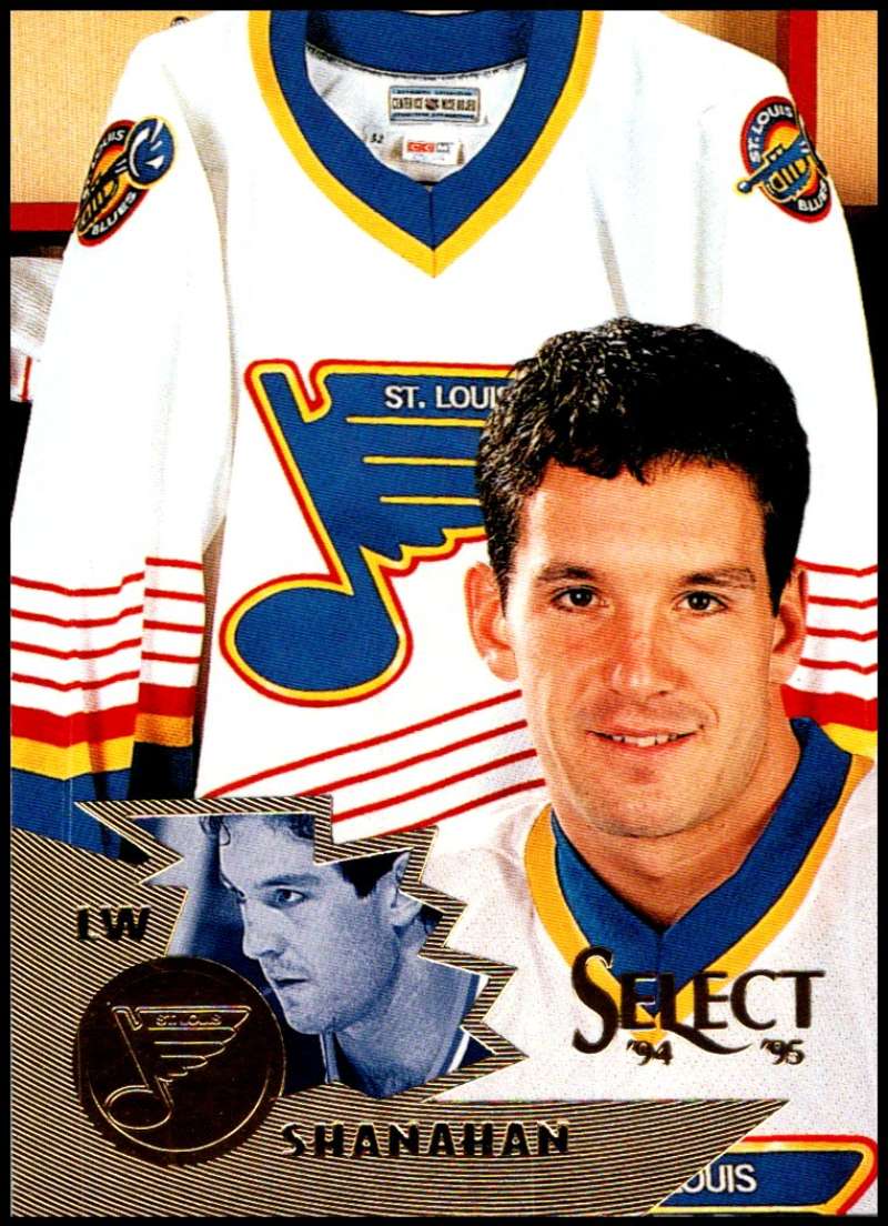 1994-95 Select Hockey #129 Brendan Shanahan St. Louis Blues V89983 Image 1