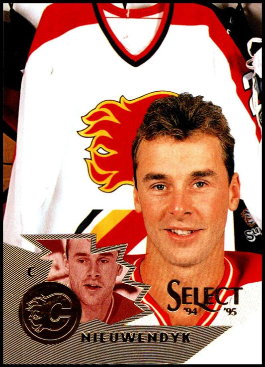 1994-95 Select Hockey #131 Joe Nieuwendyk  Calgary Flames  V89985 Image 1