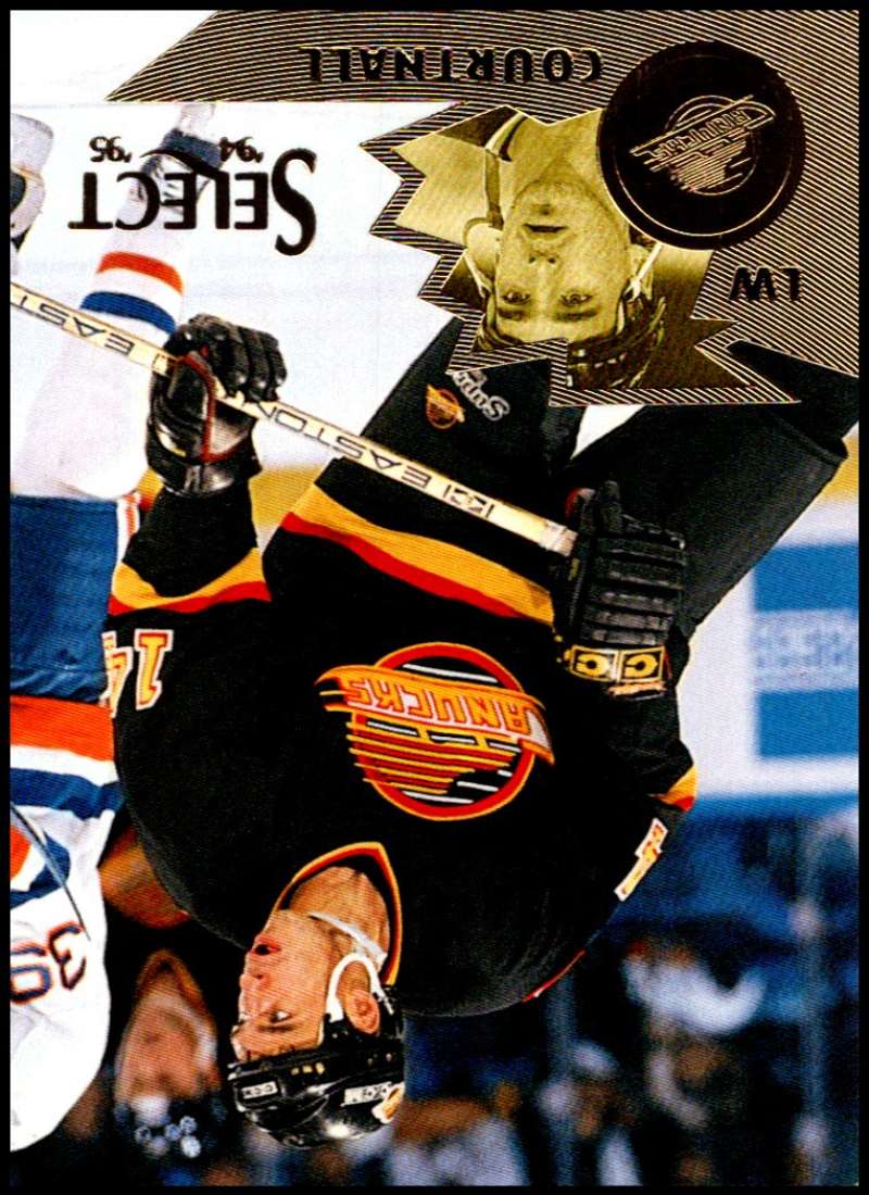 1994-95 Select Hockey #137 Geoff Courtnall Vancouver Canucks V89991 Image 1