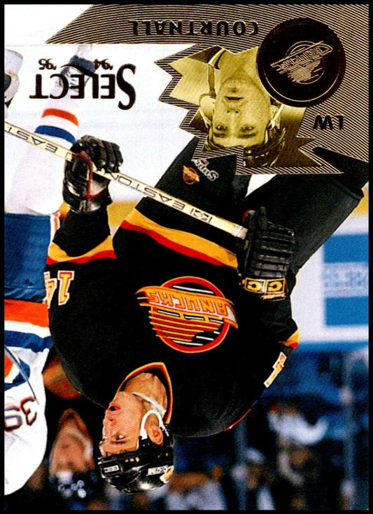 1994-95 Select Hockey #137 Geoff Courtnall  Vancouver Canucks  V89991 Image 1