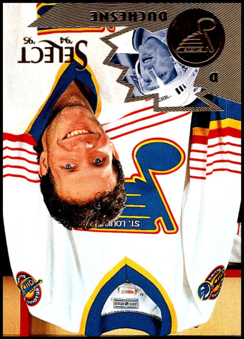 1994-95 Select Hockey #145 Steve Duchesne St. Louis Blues V89999 Image 1