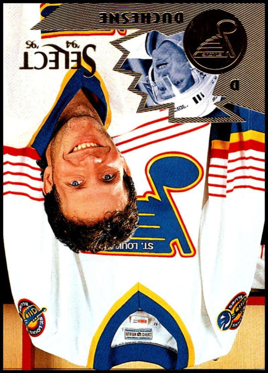 1994-95 Select Hockey #145 Steve Duchesne  St. Louis Blues  V89999 Image 1
