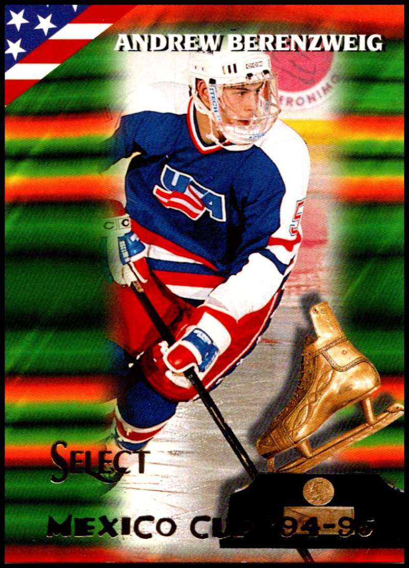1994-95 Select Hockey #151 Andrew Berenzweig RC Rookie V90005 Image 1