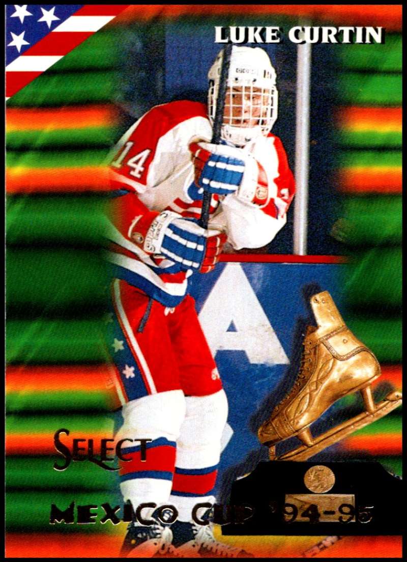 1994-95 Select Hockey #153 Luke Curtin RC Rookie V90007 Image 1