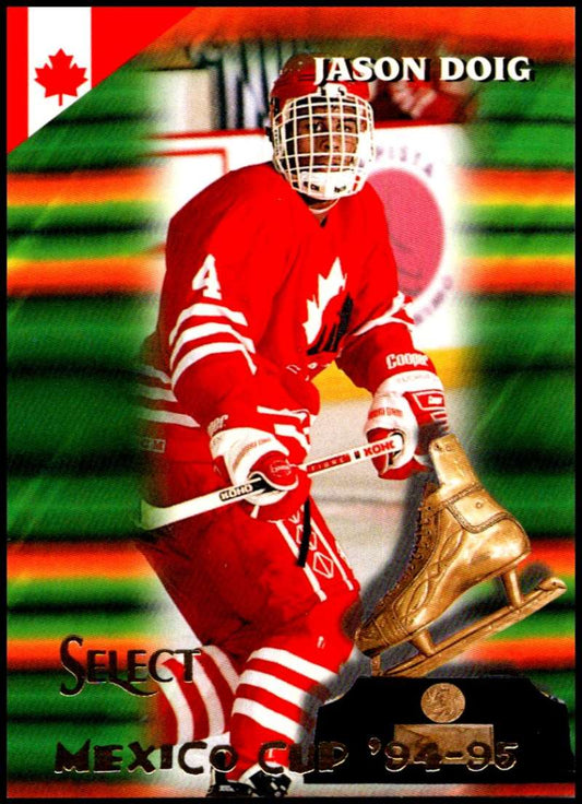 1994-95 Select Hockey #161 Jason Doig  RC Rookie  V90015 Image 1