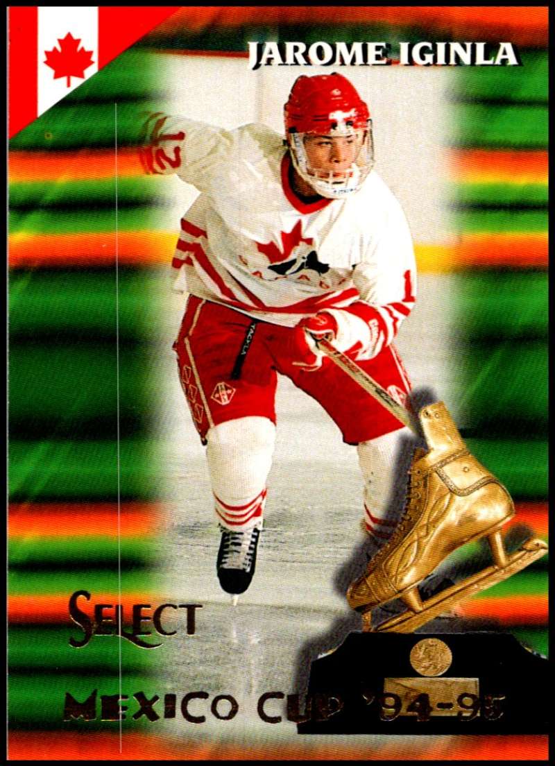 1994-95 Select Hockey #165 Jarome Iginla RC Rookie V90019 Image 1