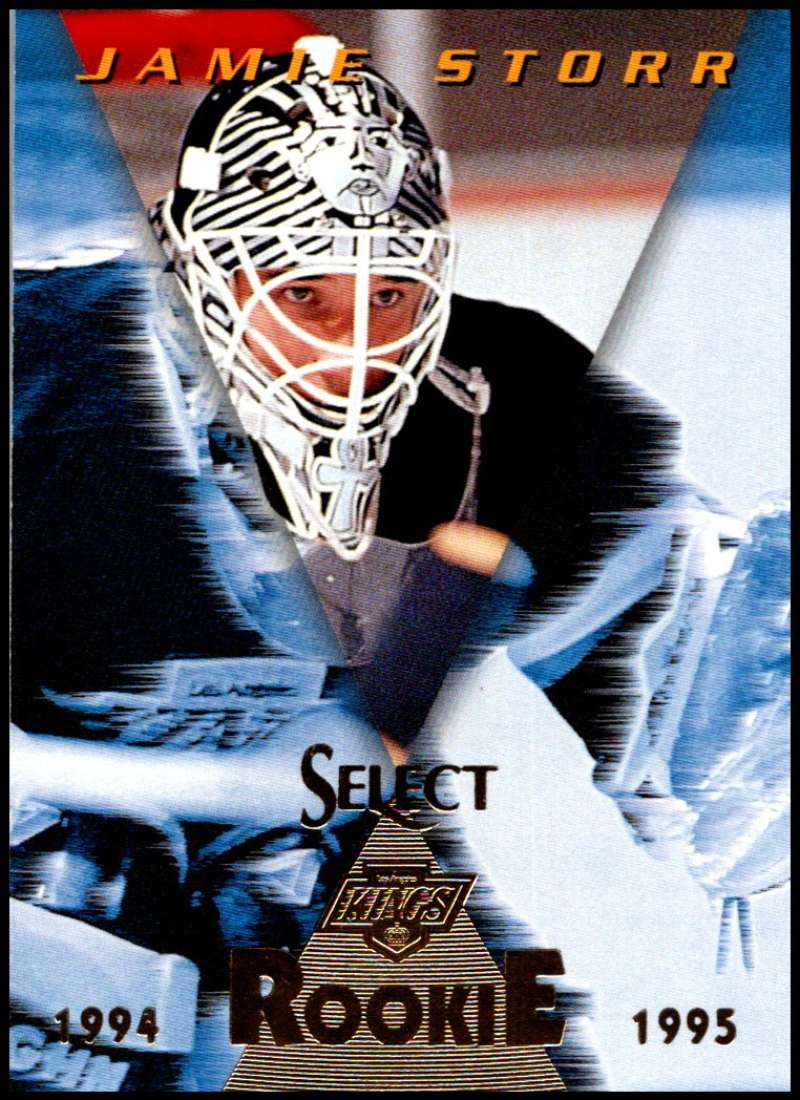 1994-95 Select Hockey #170 Jamie Storr Los Angeles Kings V90024 Image 1
