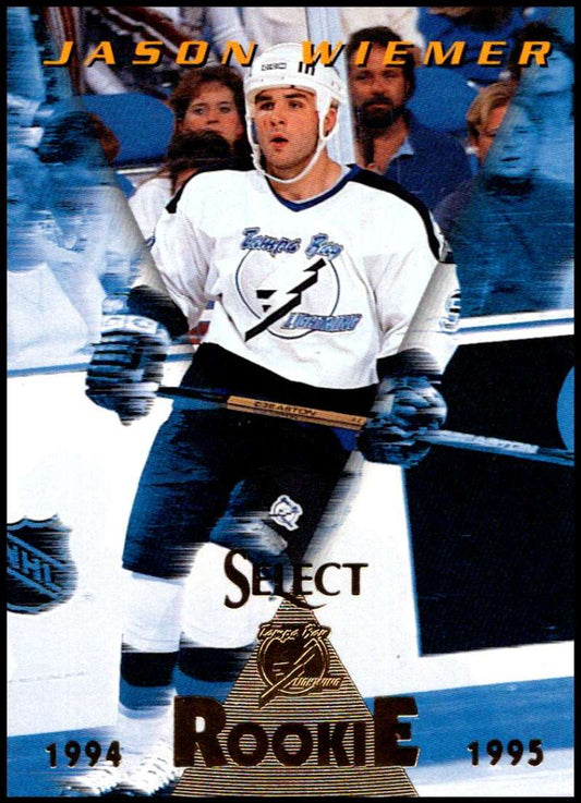1994-95 Select Hockey #171 Jason Wiemer  RC Rookie Tampa Bay  V90025 Image 1