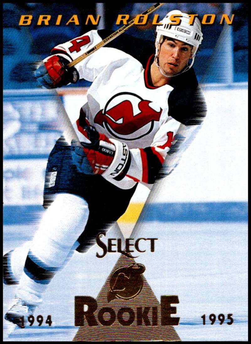 1994-95 Select Hockey #177 Brian Rolston New Jersey Devils V90031 Image 1