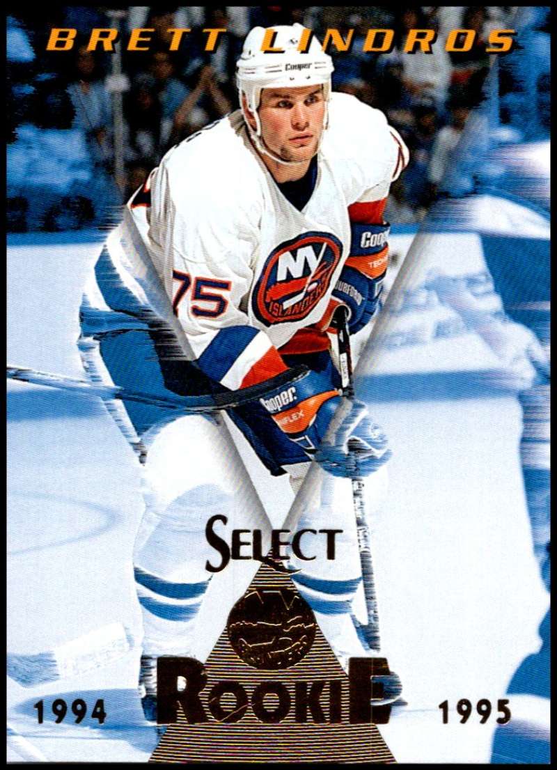 1994-95 Select Hockey #178 Brett Lindros New York Islanders V90032 Image 1