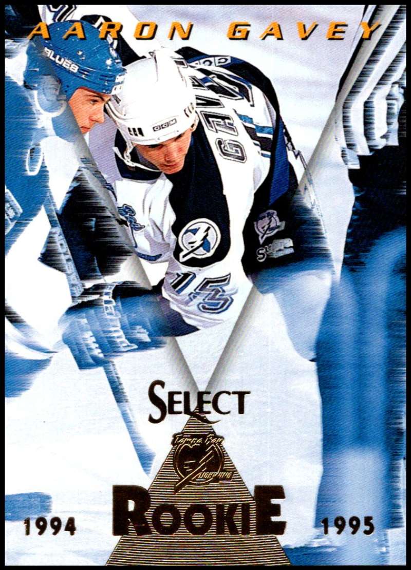 1994-95 Select Hockey #180 Aaron Gavey Tampa Bay Lightning V90034 Image 1