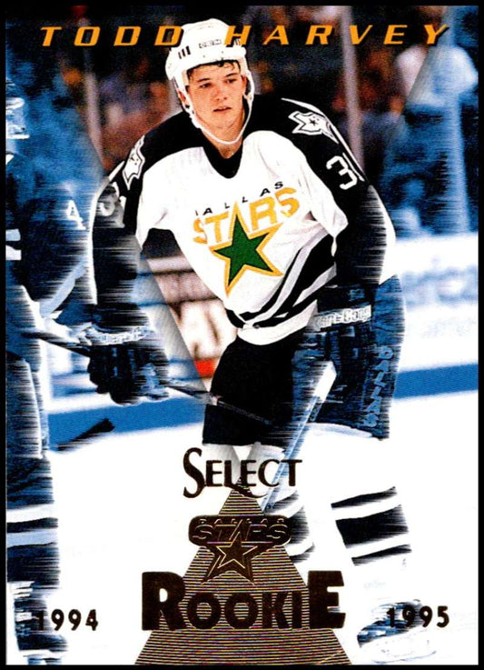1994-95 Select Hockey #182 Todd Harvey  Dallas Stars  V90036 Image 1
