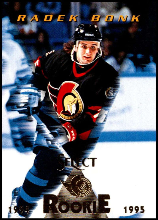 1994-95 Select Hockey #186 Radek Bonk  RC Rookie Ottawa Senators  V90040 Image 1