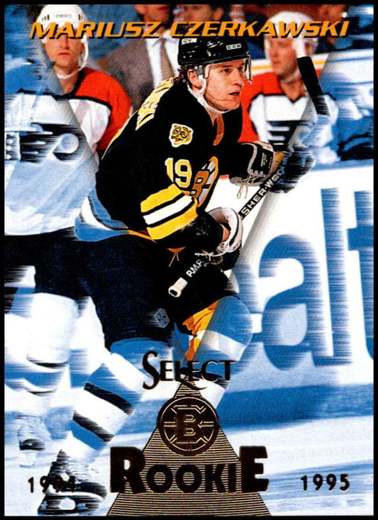 1994-95 Select Hockey #190 Mariusz Czerkawski  RC Rookie Boston Bruins  V90044 Image 1