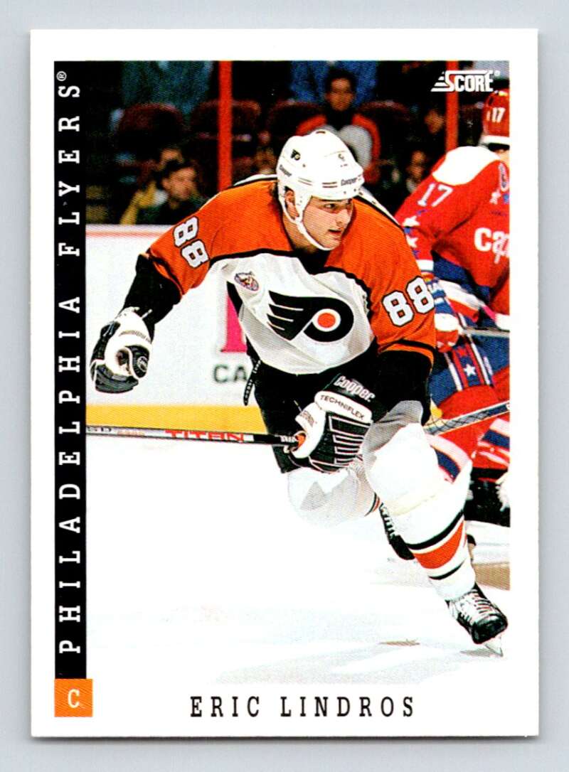 1993-94 Score Canadian #1 Eric Lindros Hockey Philadelphia Flyers Image 1