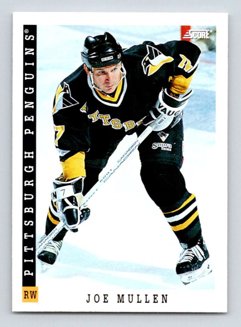 1993-94 Score Canadian #7 Joe Mullen Hockey Pittsburgh Penguins Image 1