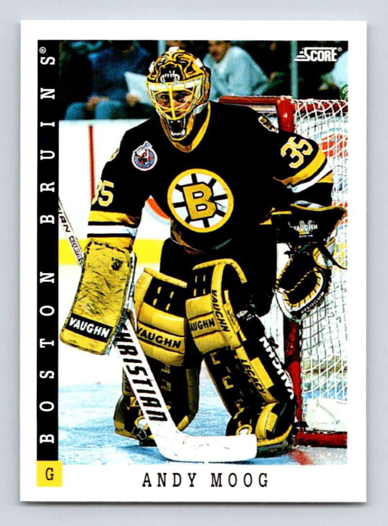 1993-94 Score Canadian #11 Andy Moog Hockey Image 1