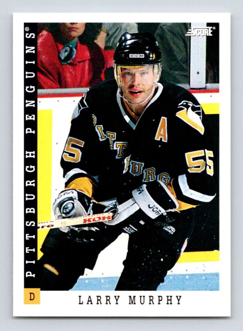 1993-94 Score Canadian #23 Larry Murphy Hockey Pittsburgh Penguins Image 1