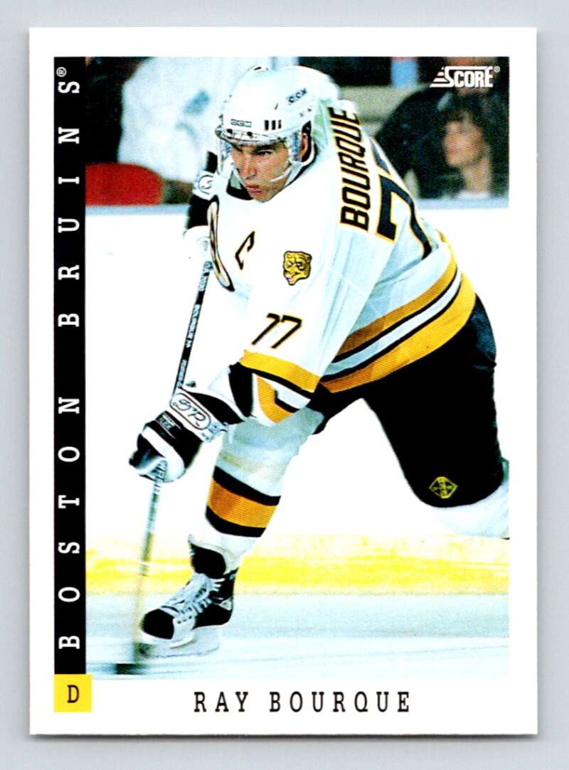 1993-94 Score Canadian #29 Ray Bourque Hockey Boston Bruins Image 1