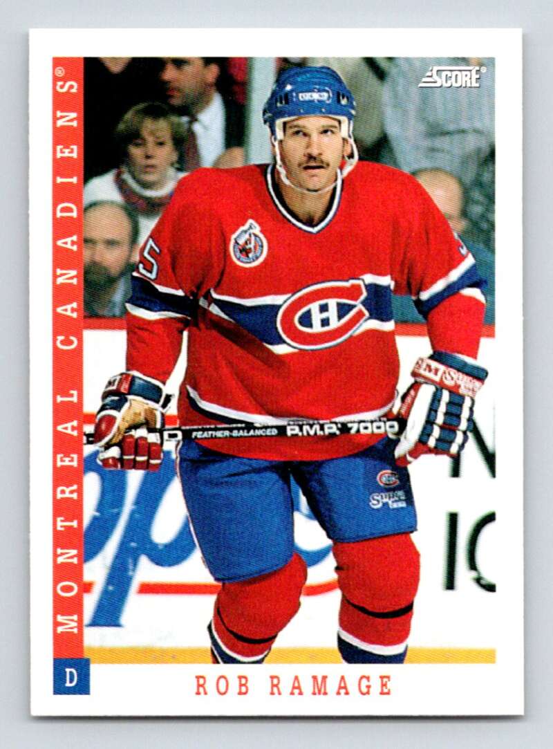 1993-94 Score Canadian #36 Rob Ramage Hockey Image 1