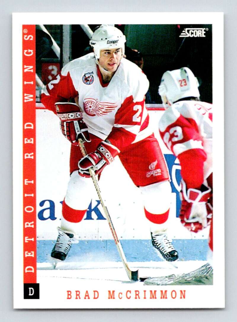 1993-94 Score Canadian #54 Brad McCrimmon Hockey Image 1