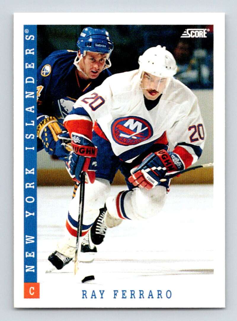 1993-94 Score Canadian #60 Ray Ferraro Hockey New York Islanders Image 1