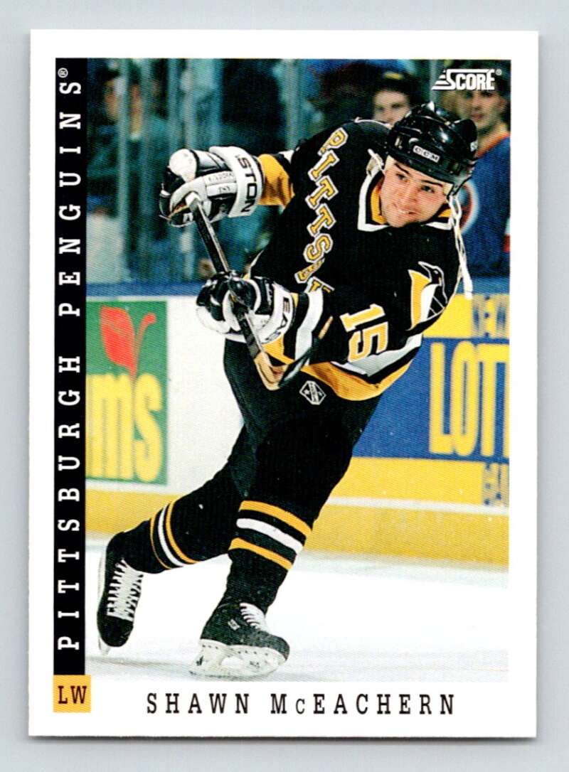 1993-94 Score Canadian #67 Shawn McEachern Hockey Image 1