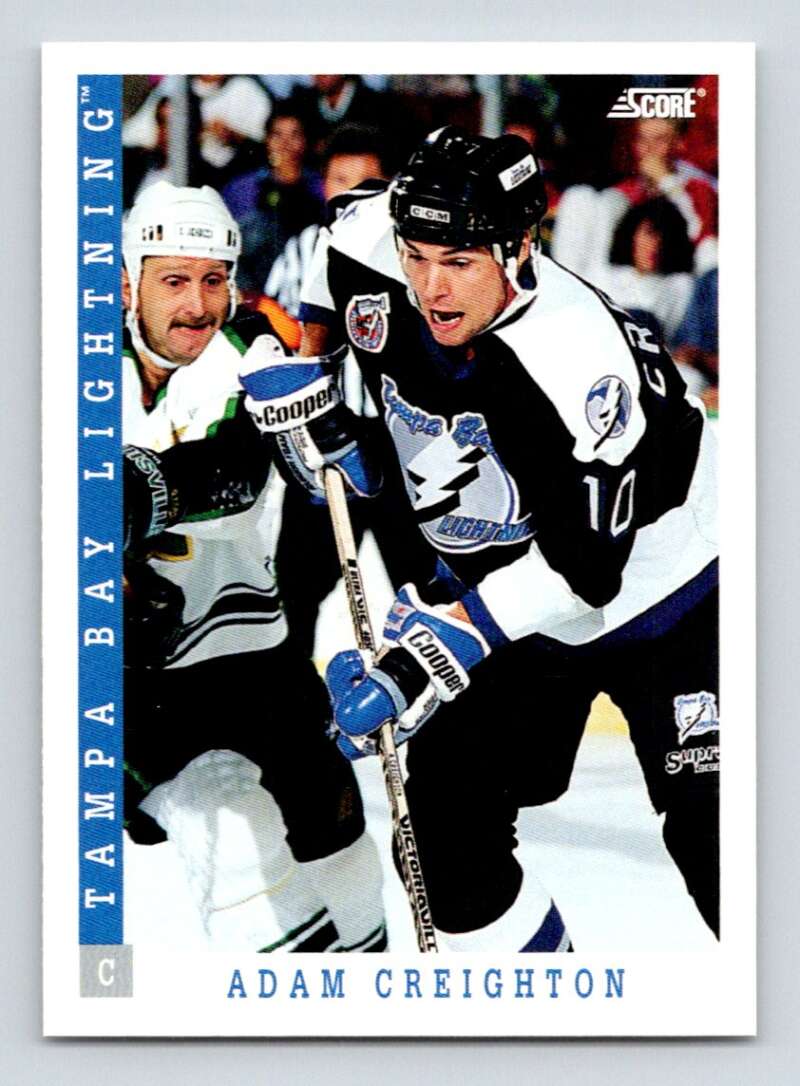 1993-94 Score Canadian #86 Adam Creighton Hockey Tampa Bay Lightning Image 1