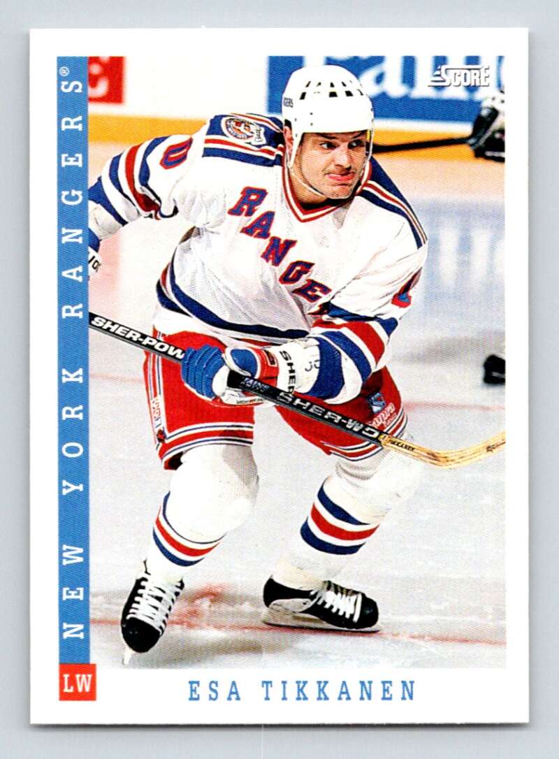 1993-94 Score Canadian #97 Esa Tikkanen Hockey Image 1
