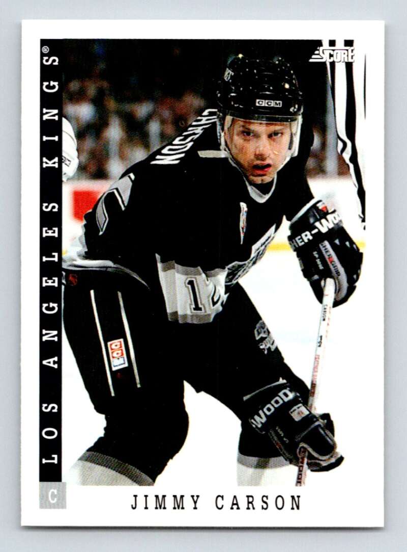 1993-94 Score Canadian #109 Jimmy Carson Hockey Image 1