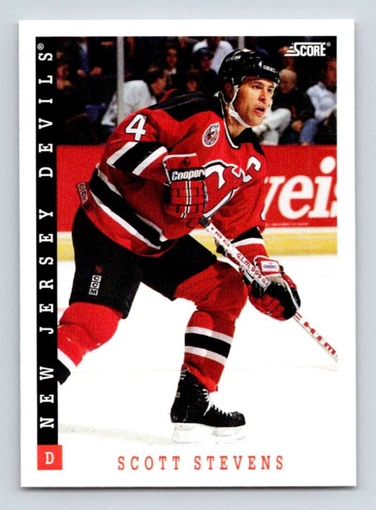1993-94 Score Canadian #111 Scott Stevens Hockey New Jersey Devils  Image 1