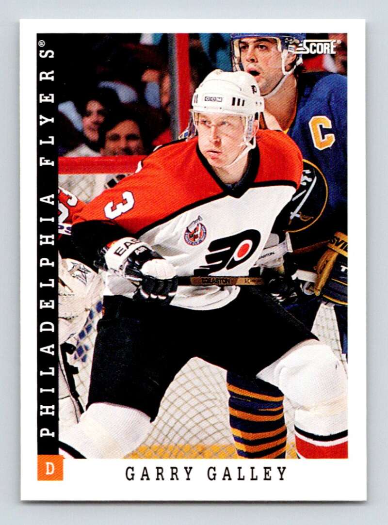 1993-94 Score Canadian #143 Garry Galley Hockey Philadelphia Flyers Image 1