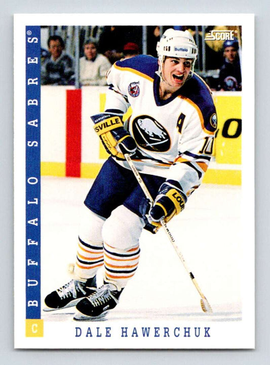 1993-94 Score Canadian #159 Dale Hawerchuk Hockey Buffalo Sabres  Image 1