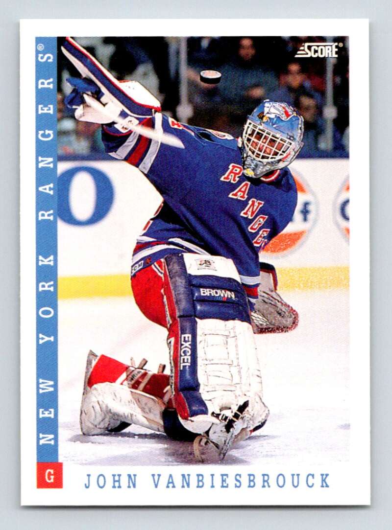 1993-94 Score Canadian #162 John Vanbiesbrouck Hockey Florida Panthers Image 1