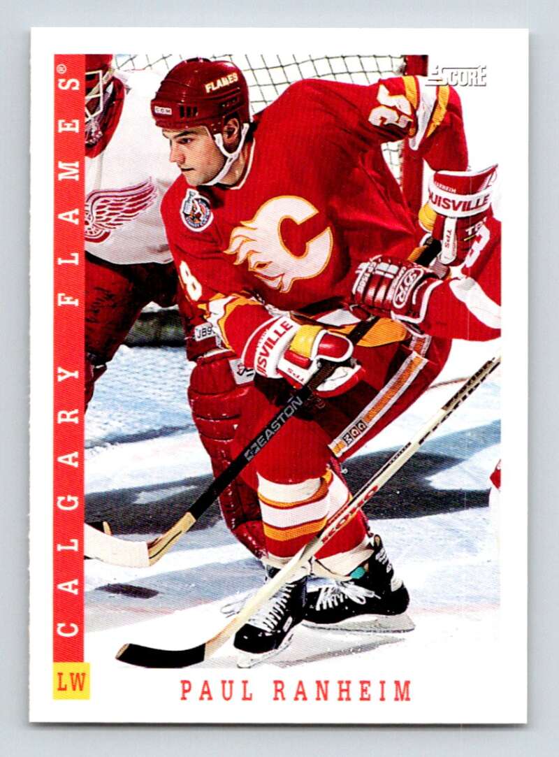 1993-94 Score Canadian #165 Paul Ranheim Hockey Image 1
