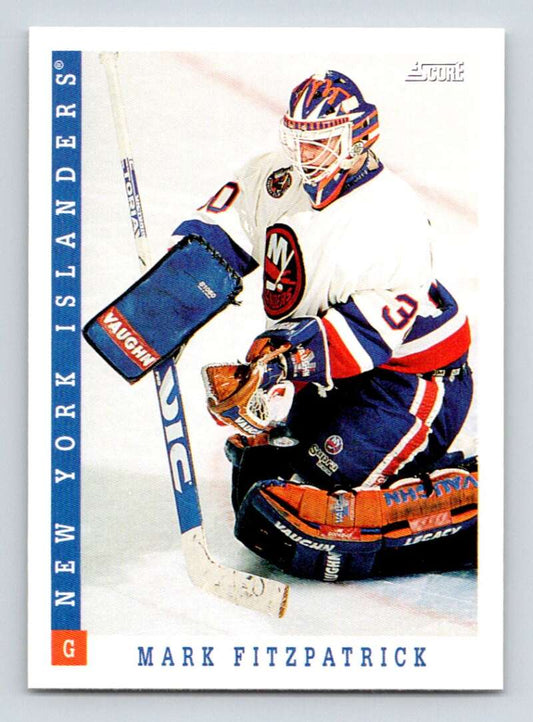 1993-94 Score Canadian #171 Mark Fitzpatrick Hockey Florida Panthers  Image 1