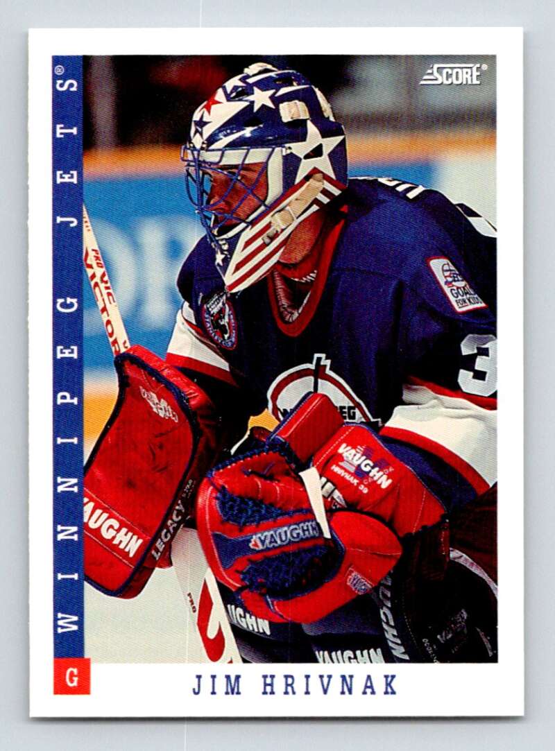 1993-94 Score Canadian #201 Jim Hrivnak Hockey Image 1