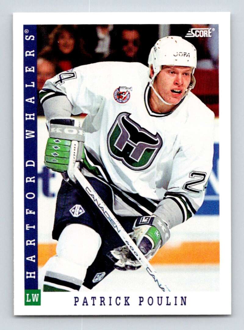 1993-94 Score Canadian #202 Patrick Poulin Hockey Image 1