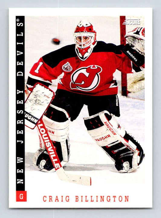 1993-94 Score Canadian #207 Craig Billington Hockey  Image 1