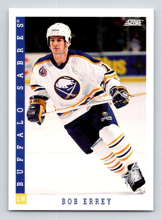 1993-94 Score Canadian #208 Bob Errey Hockey San Jose Sharks  Image 1