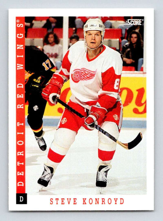 1993-94 Score Canadian #219 Steve Konroyd Hockey Detroit Red Wings  Image 1