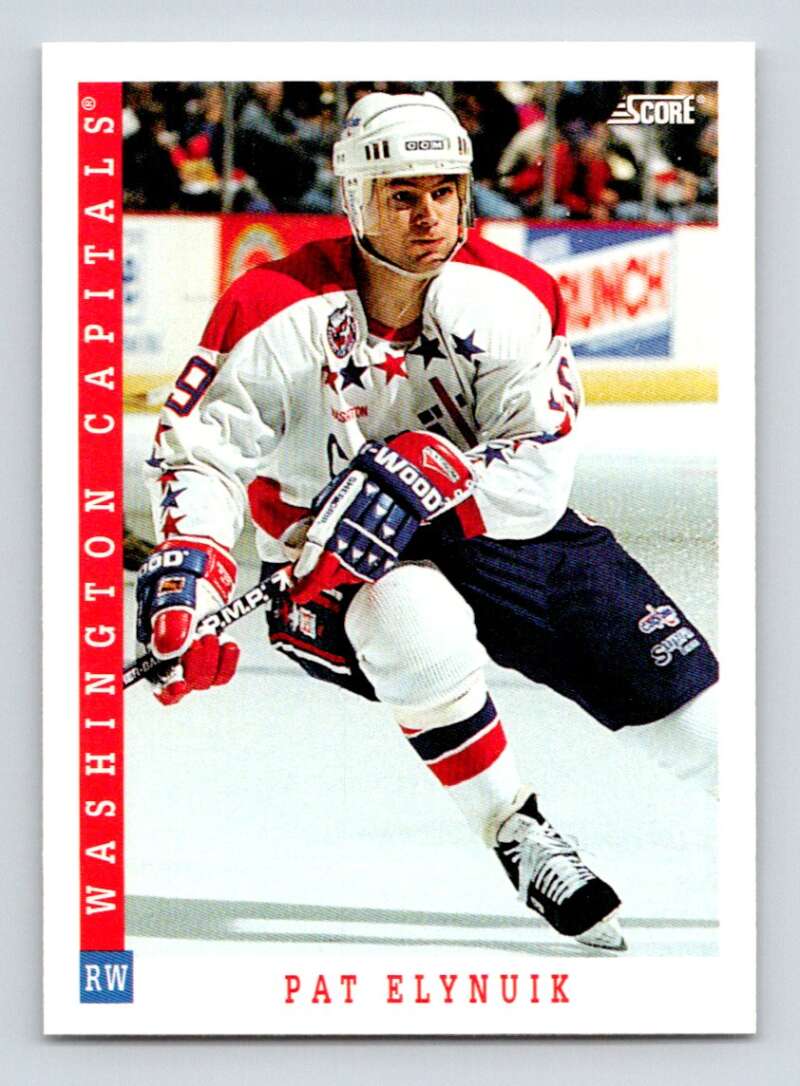 1993-94 Score Canadian #223 Pat Elynuik Hockey Image 1
